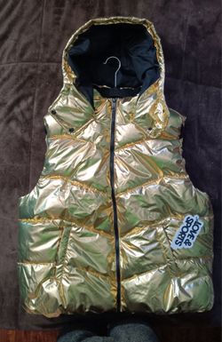 Women's - Shiny Gold Vest (XXL)
