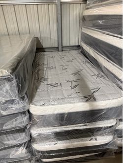 Full size orthopedic pillow top mattress new