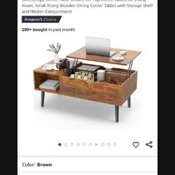 New In Box Coffee Table 