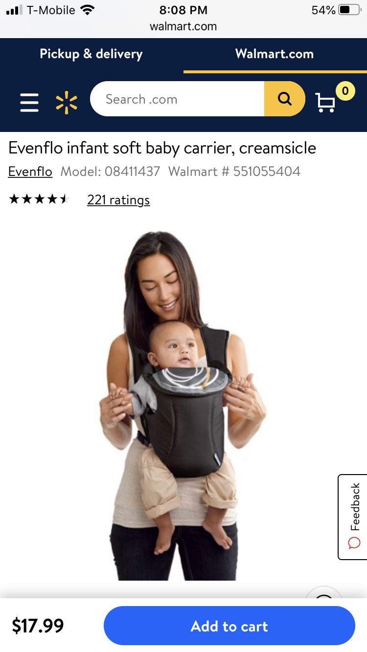 Evenflo baby carrier&shopping Cart/high chair cover