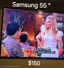 55" Samsung... works great