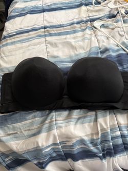 Strapless Black Bra