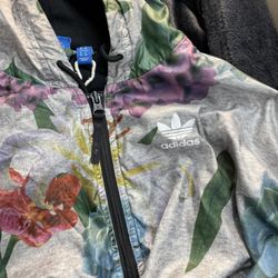 Adidas Multicolor Floral Jacket