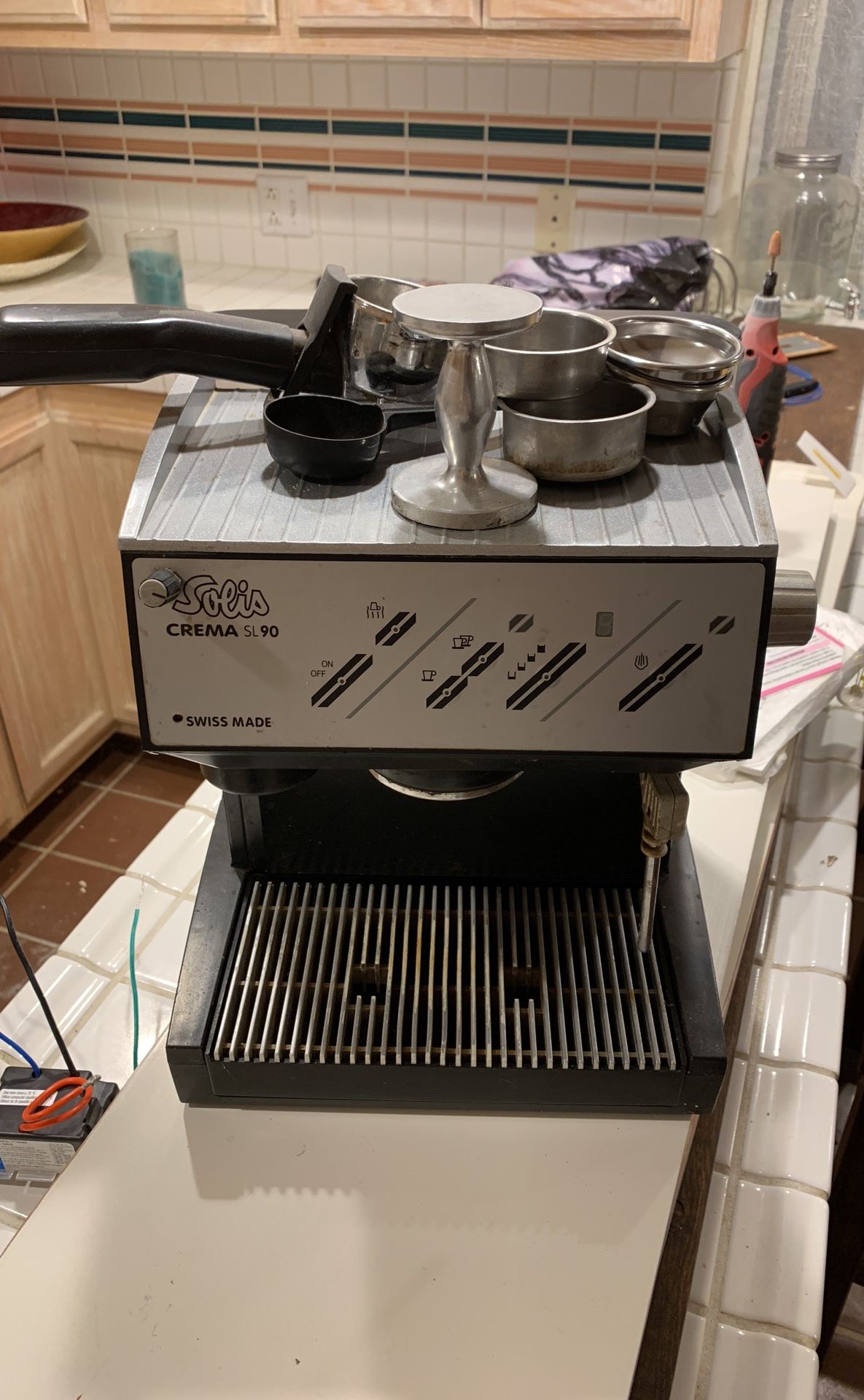 Solis crema sl90 espresso machine - Swiss made