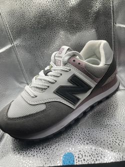 Size 4.5 Y - New Balance Grey & Pink Shoes 