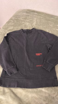 Striking Tones Washed Crewneck Sweatshirt
