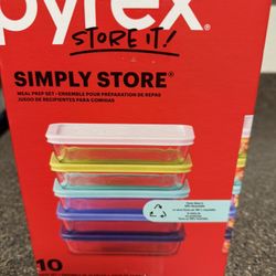 Pyrex10 Pieces Set 
