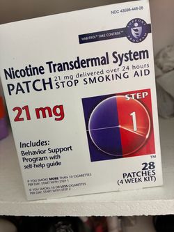 Nicotine patches