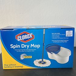 Clorox spin dry mop – new in the box
