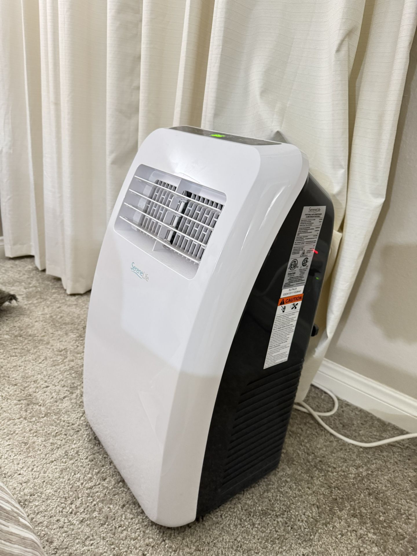 SereneLife 3-in-1 Portable Air Conditioner with Built-in Dehumidifier Function,Fan Mode, Remote Control, Complete Window Mount Exhaust Kit