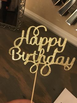 Cake toppers