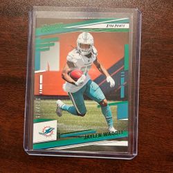 Jaylen Waddle Prestige NFL card /249