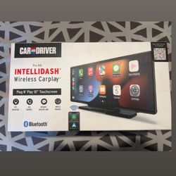 INTELLIDASH Pro X10 – 10” Wireless CarPlay & Android Auto Display (Plug & Play)