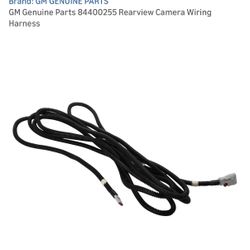 OEM GM Rear view Camera And Harness  OPEN 2 TRADES