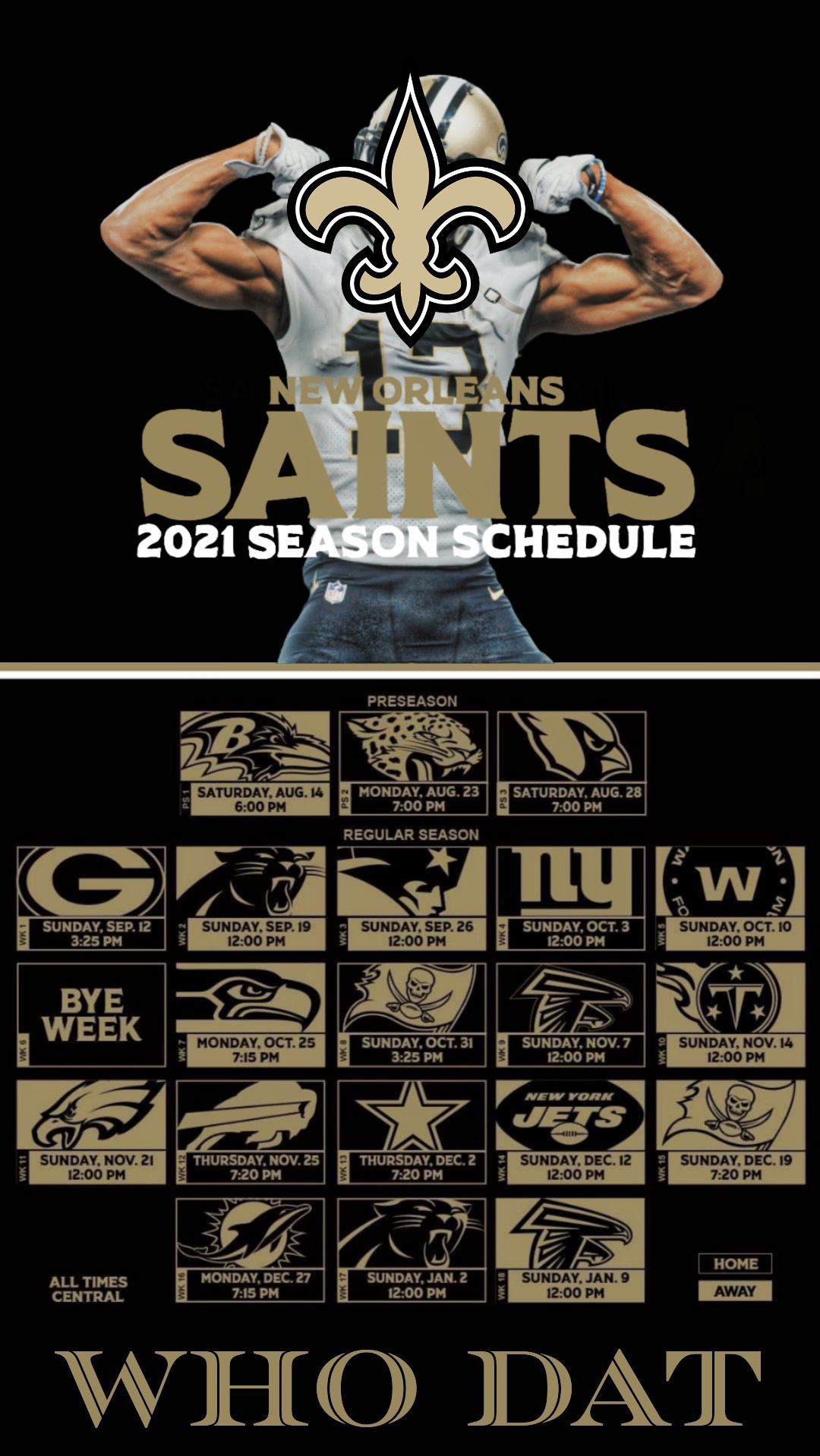 New Orleans Saints 2021 Season Tickets