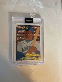 🔥Topps PROJECT 2020 Ken Griffey Jr. 1989 Traded by Keith Shore Card 🔥Mariners