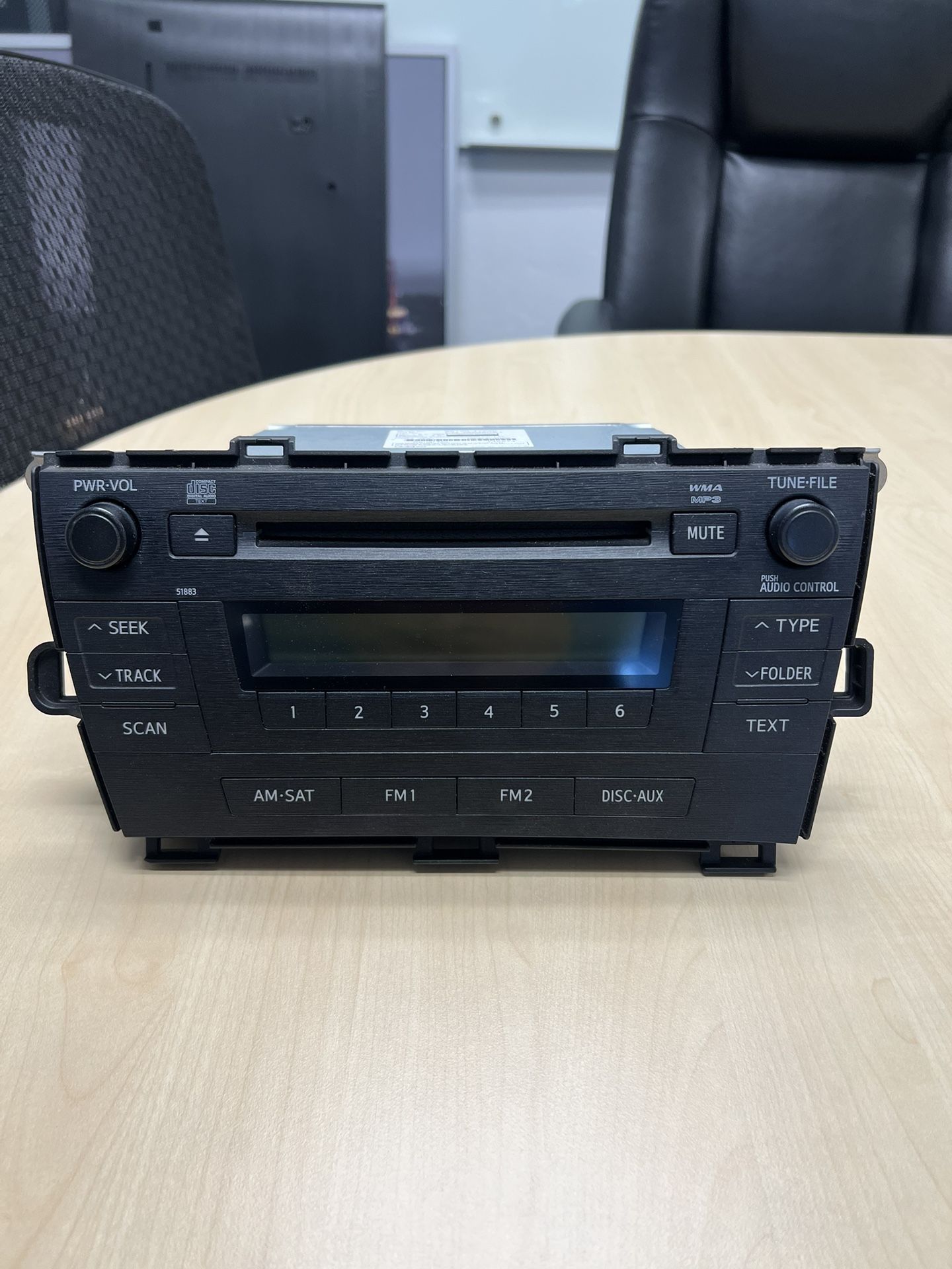 NON-JBL 2010 2011 2012 OEM GENUINE TOYOTA PRIUS MP3 CD RADIO STEREO