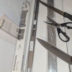 Ikea Kungsford Magnetic Knife Rack Stainless Steel