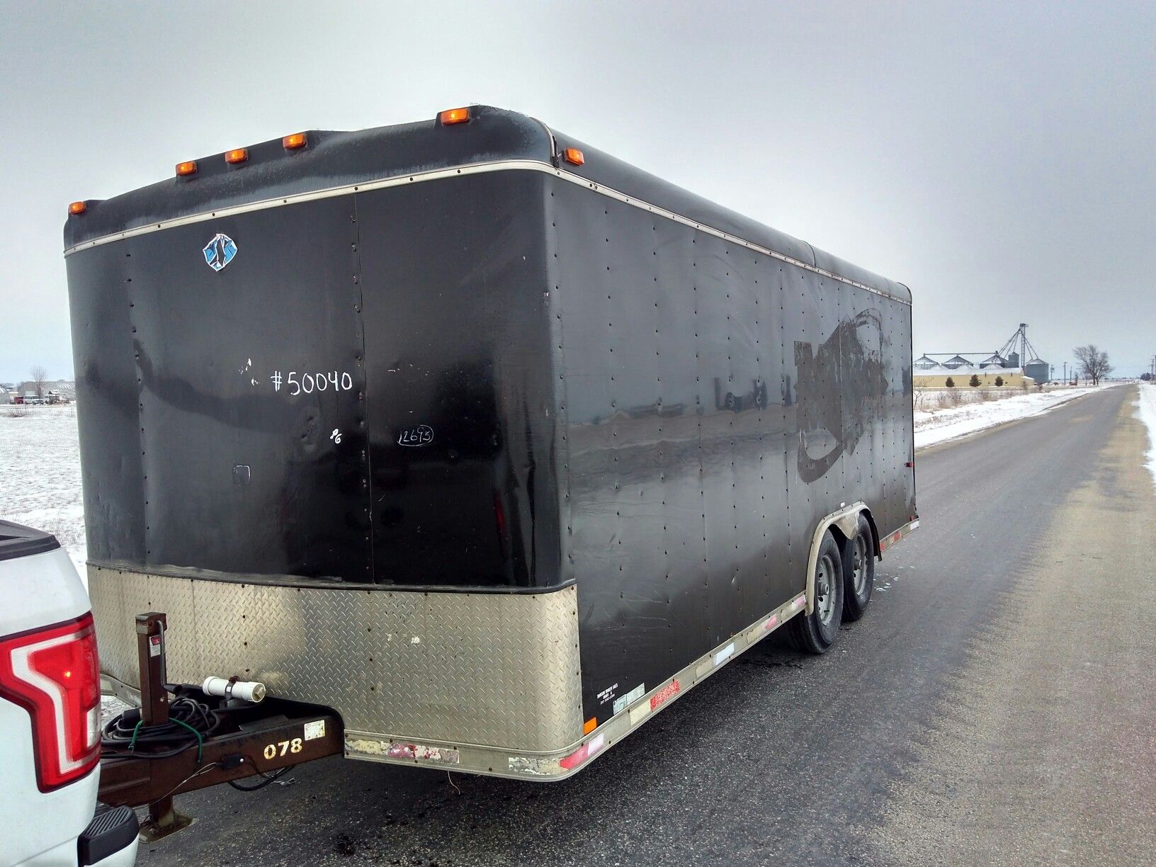 2011 enclosed Interstate car/ equipment trailer