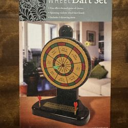 Wheel Dart Set Office-Themed Roulette Dartboard
