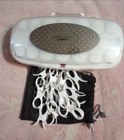 Conair Hot Roller White Nano Silver Clips