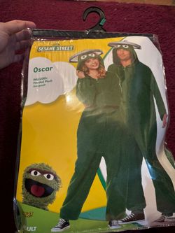 Sesame Street Oscar the Grouch Adult Costume