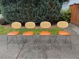 Rattan Counter Bar Stools 4