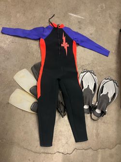 Wet suits large