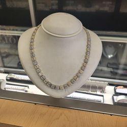 Sterling Silver Necklace 66.9 Grams 24 Long Layaway Available Come See Me Today Please Make Sure You Ask For Maribel Thank You 