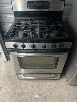 G.E Stainless Steel Gas Stove