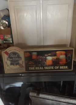Vintage PBR deli sign