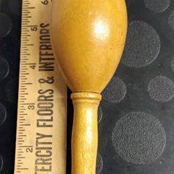 Egg Shaped Old Wood Sock Darner 