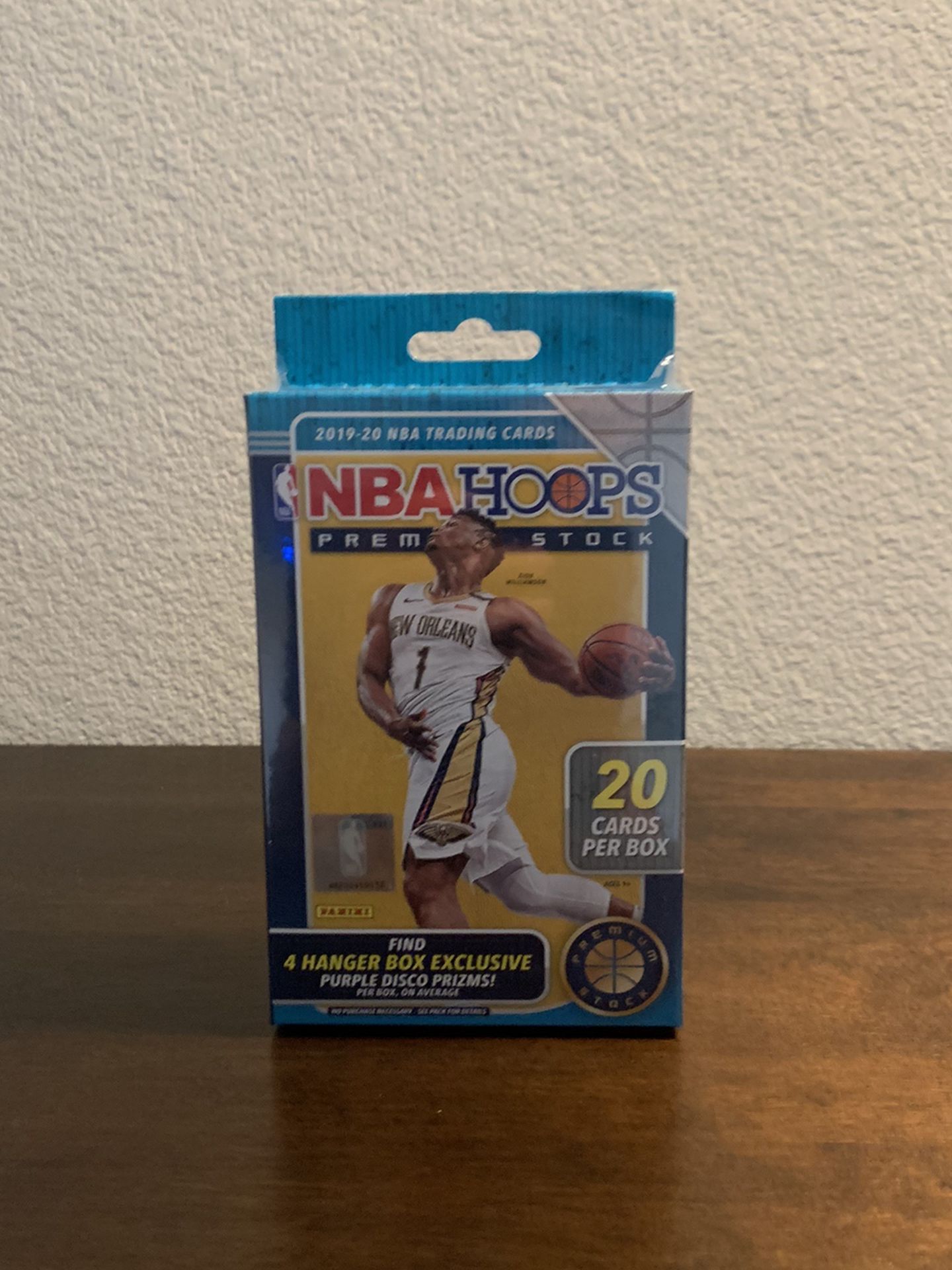 2019-20 Panini NBA Hoops Premium Stock Basketball Hanger Box, Brand New/Sealed