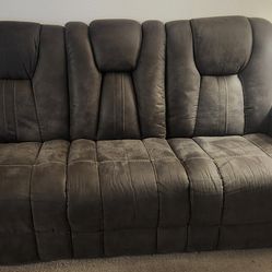 Chocolate power recliner