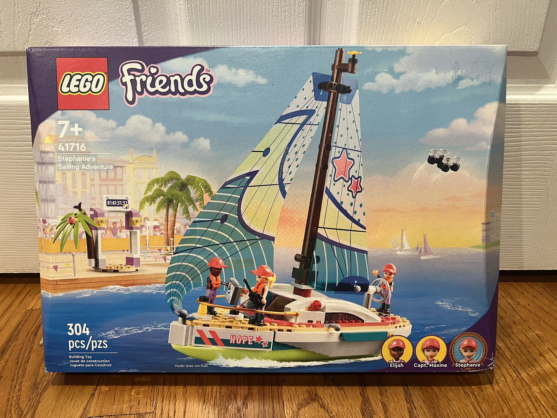 Brand new Lego friends 41716 Stephanie’s sailing adventure