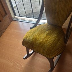 Antique Kids Rocking Chair 