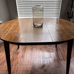 Extendable Wood Dining Table