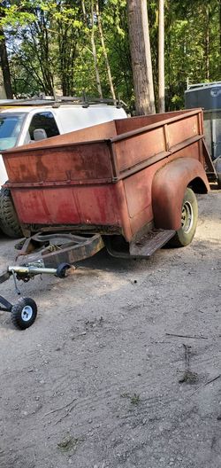 Trailer International Heavy Duty 4x8x4 1989