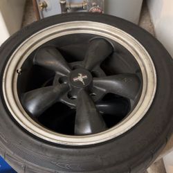 17in Black Bullitt Mustang Wheels