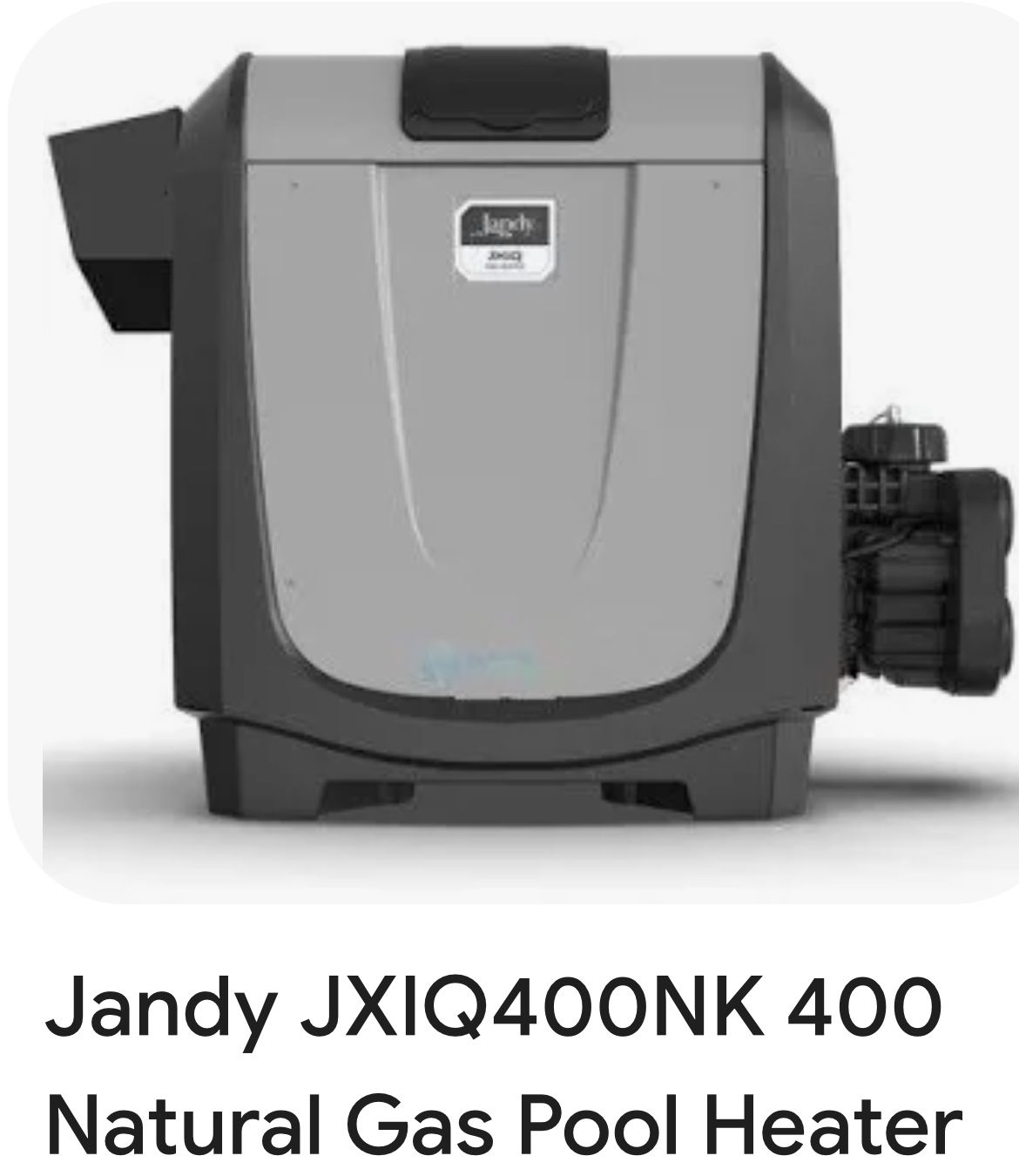 Pool Gas Heater