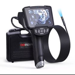 Endoscope Camera with Light Hantskop Dual Lens Inspection Camera Industrial Bore