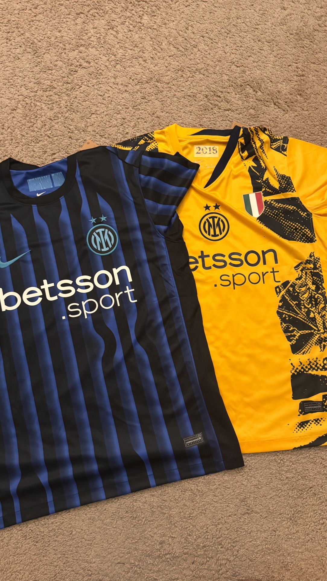💥Inter Milan Jerseys - Only 2 Left
