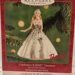 BARBIE KEEPSAKE CHRISTMAS ORNAMENT STILL IN ORIGINAL BOX 
