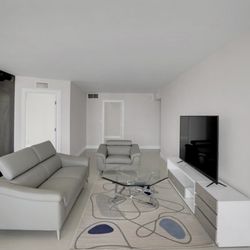 Sofa 3 Seats And 1 Seat Leather 