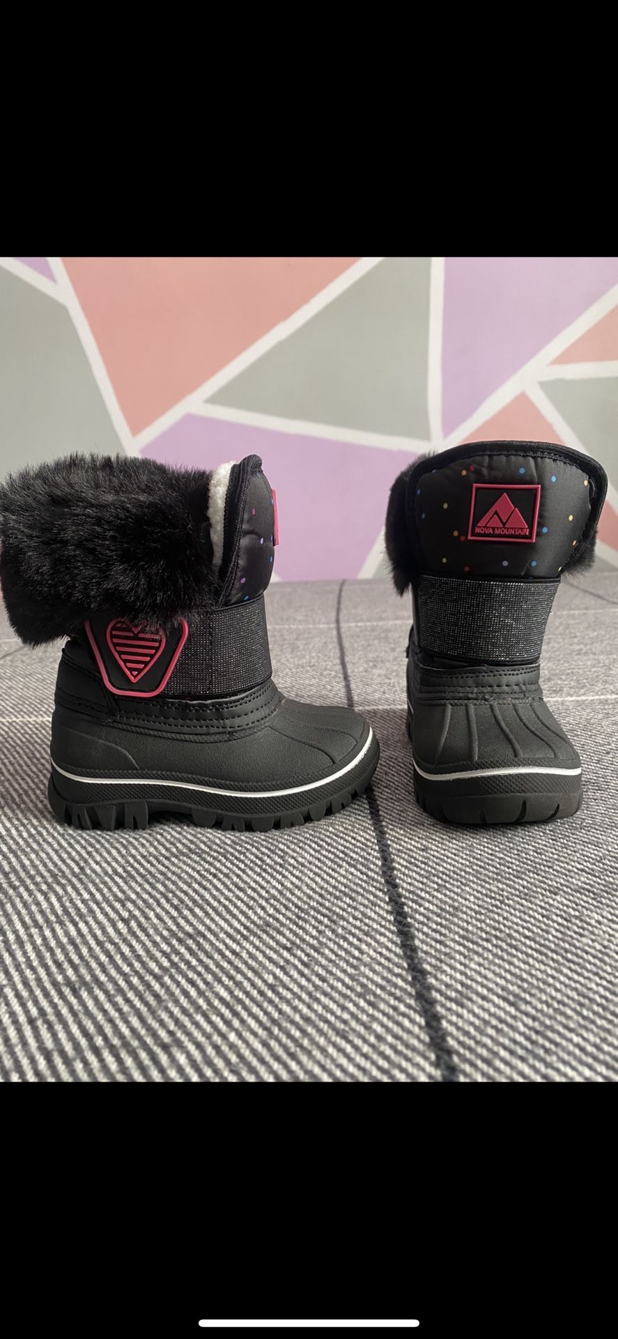 Toddler Girl Snow Boots Size 5
