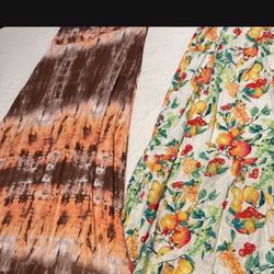 New Both Women M Long Skrits Together Only