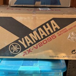 Yamaha RX-V2095 Amplifier/receiver DTS Surround Theater Sound & Boston Acoustic 7 Speaker Theater System