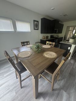 Wood Table:$ 500