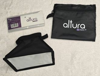 Altura Photo Flash Diffuser Light Softbox 6x5 (Universal, Collapsible with Storage Pouch) for Canon, Yongnuo and Nikon Speedlight