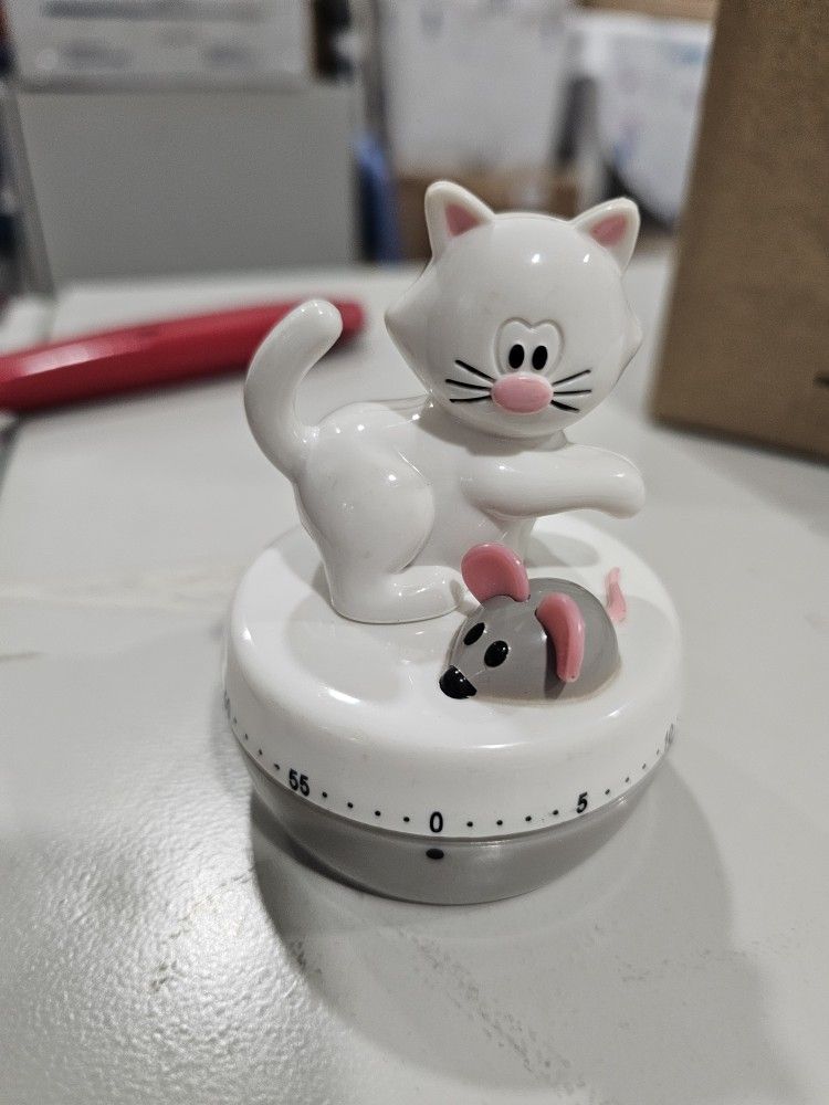 Cute cat and mouse 60min timer.